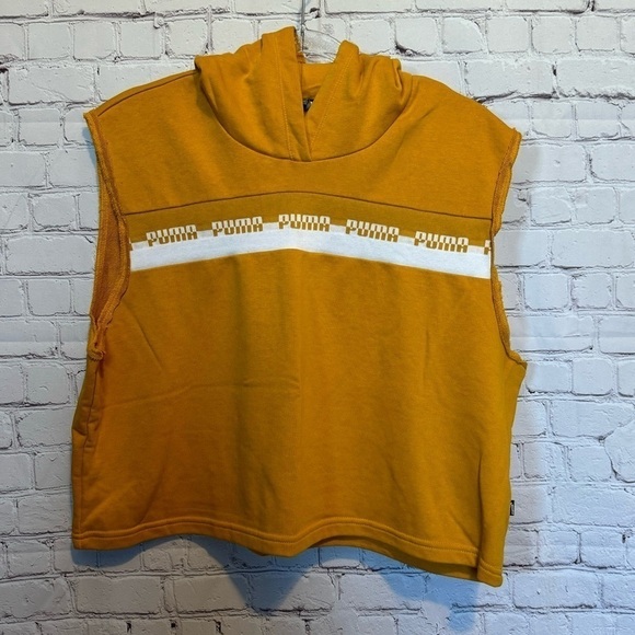 Puma Crop Sleeveless Hoodie size Large - Picture 8 of 8